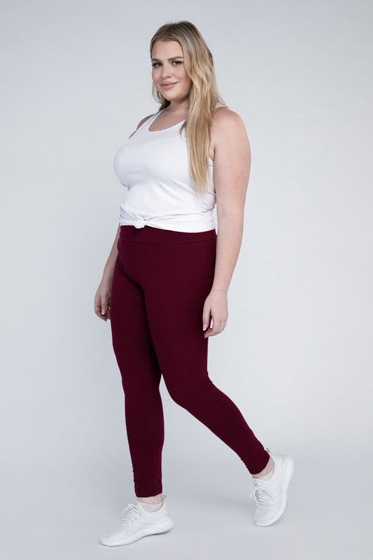 Plus Size Leggings with Pockets