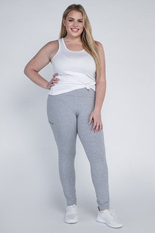 Plus Size Leggings with Pockets