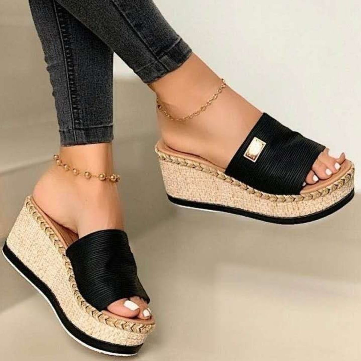 Leather Open Toe Sandals