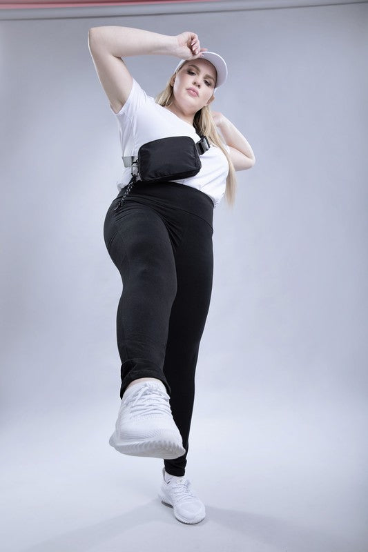 Plus Size Leggings with Pockets