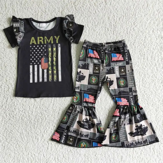 Army Brat Bell Bottoms with Top Set