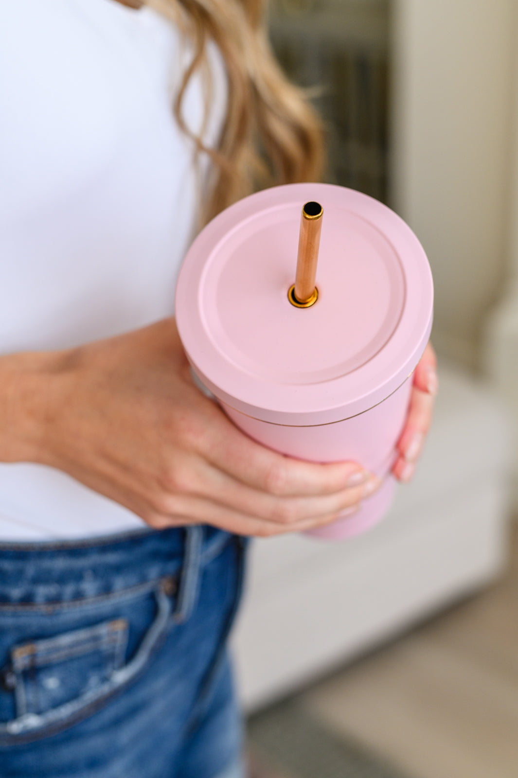 Baby Pink Tumbler