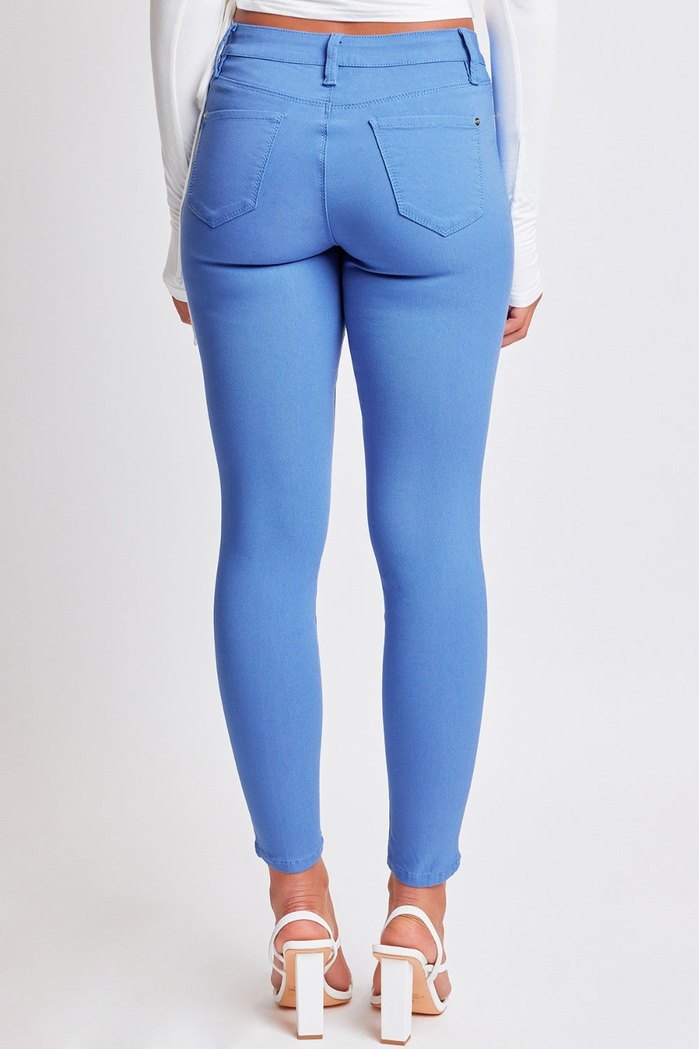 Hyperstretch Mid-Rise Skinny Pants