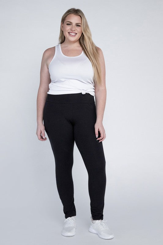 Plus Size Leggings with Pockets