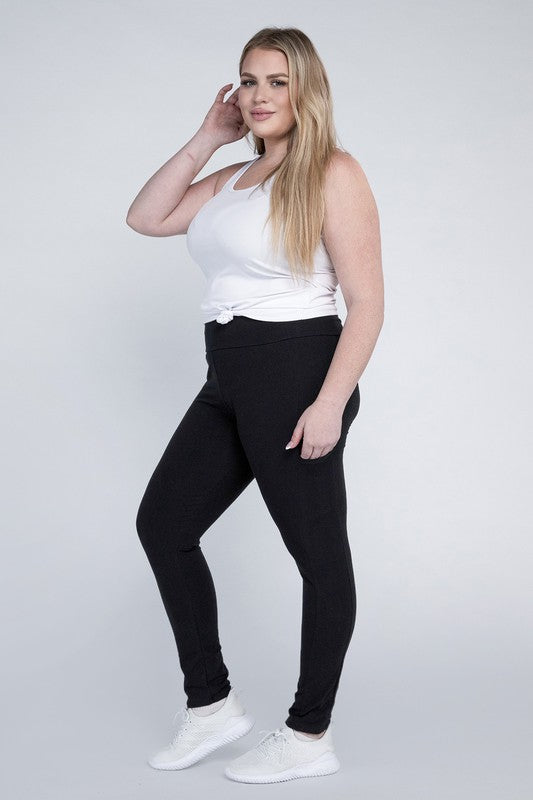 Plus Size Leggings with Pockets