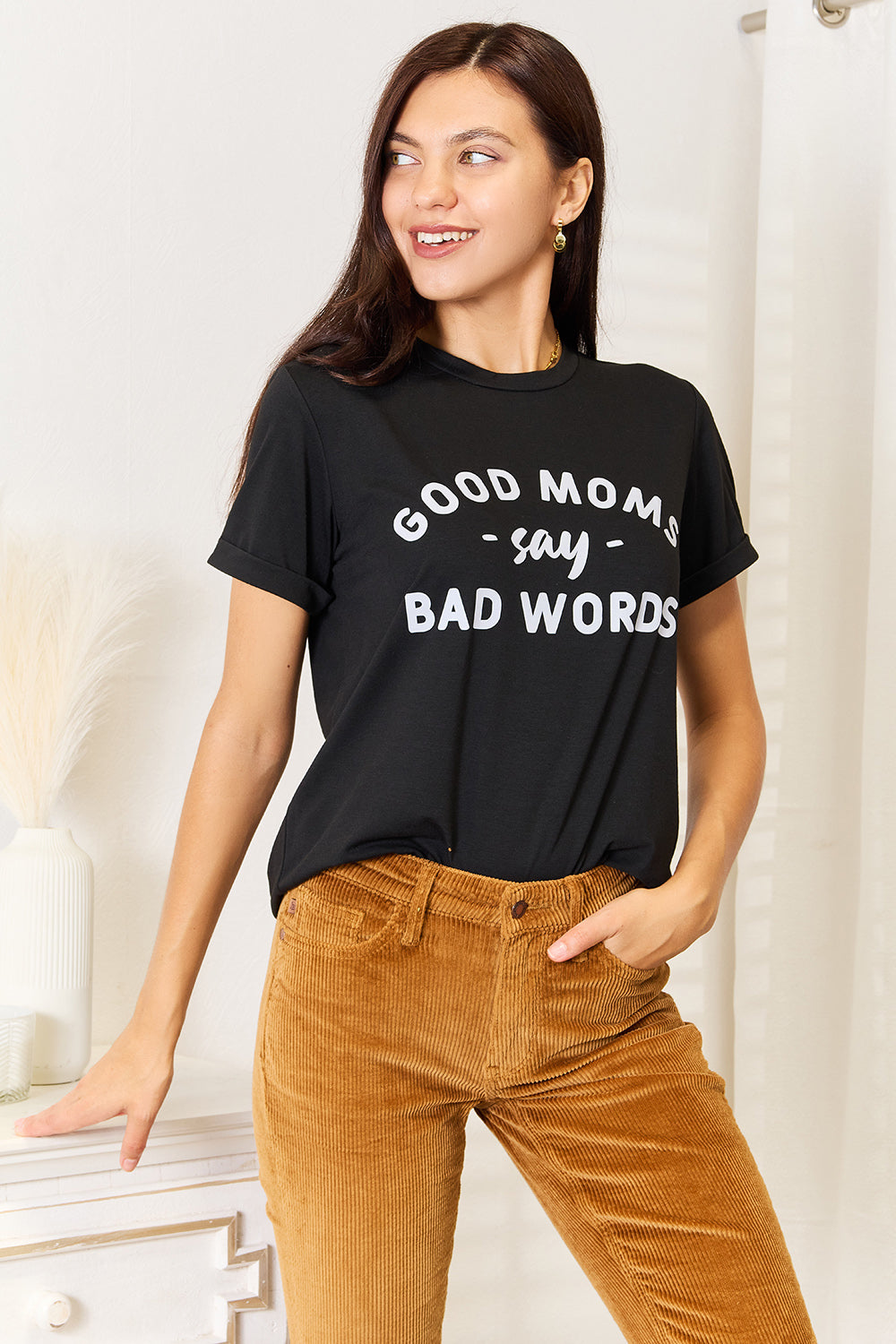 Good Moms Say Bad Words Graphic Tee