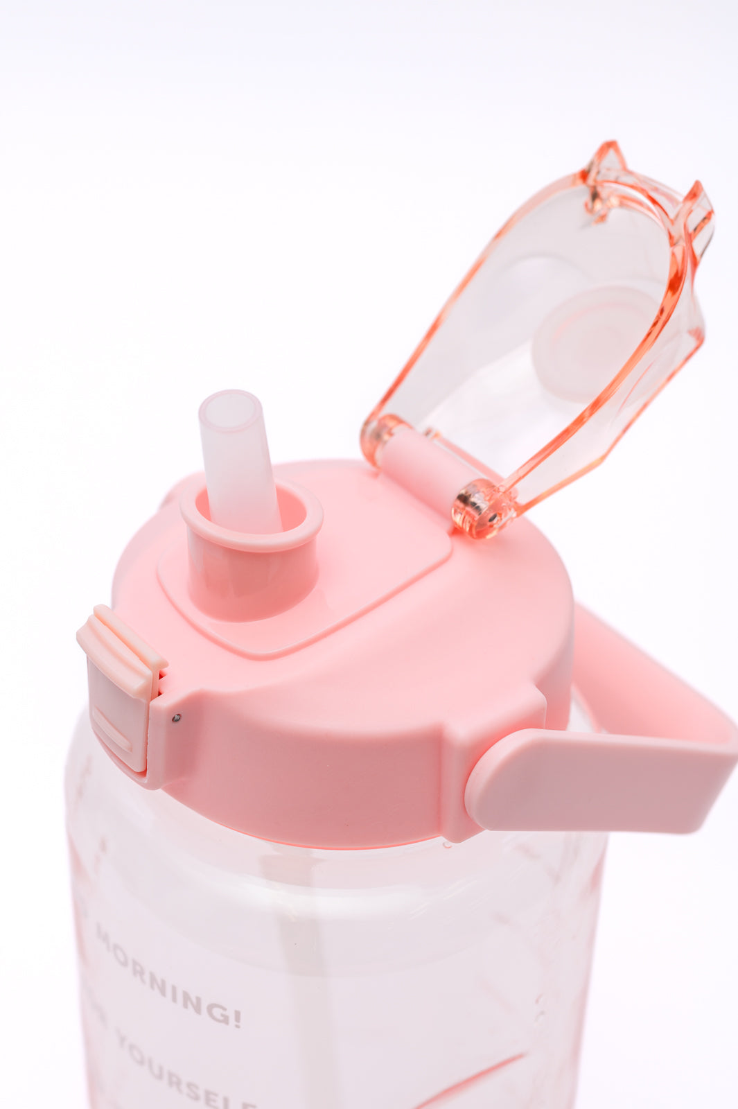 Water Tracking Bottle in Pink