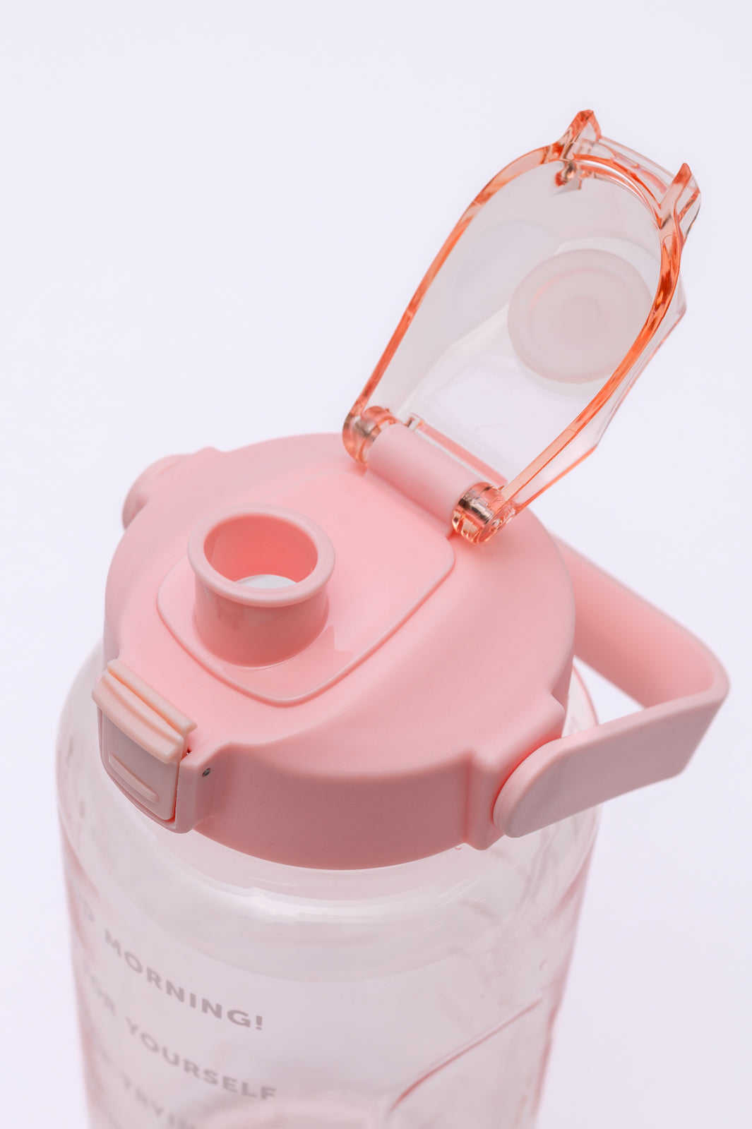 Water Tracking Bottle in Pink