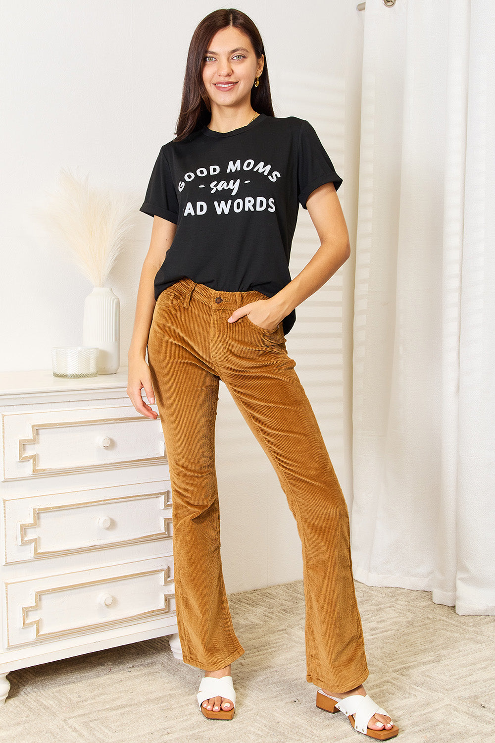 Good Moms Say Bad Words Graphic Tee